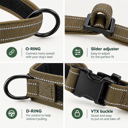 Wagging Hounds No-Pull Reflective Harness